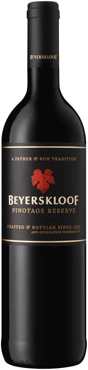 Bottle of Beyerskloof Reserve Pinotage