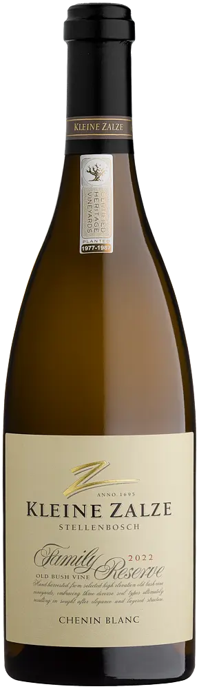Bottle of Kleine Zalze Family Reserve Chenin Blanc
