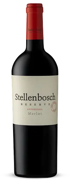 Bottle of Stellenbosch Reserve Merlot